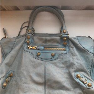 Authentic large gold hardware Balenciaga bag